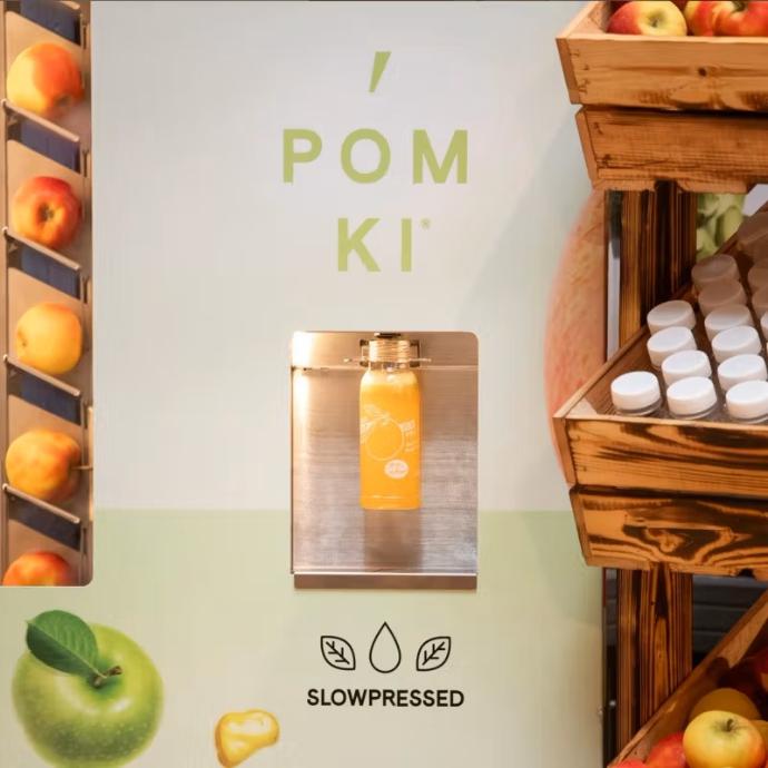 Pomki appelpersmachine
