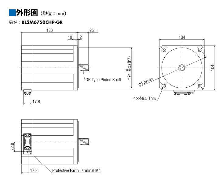 BL2M6750CHP-GR